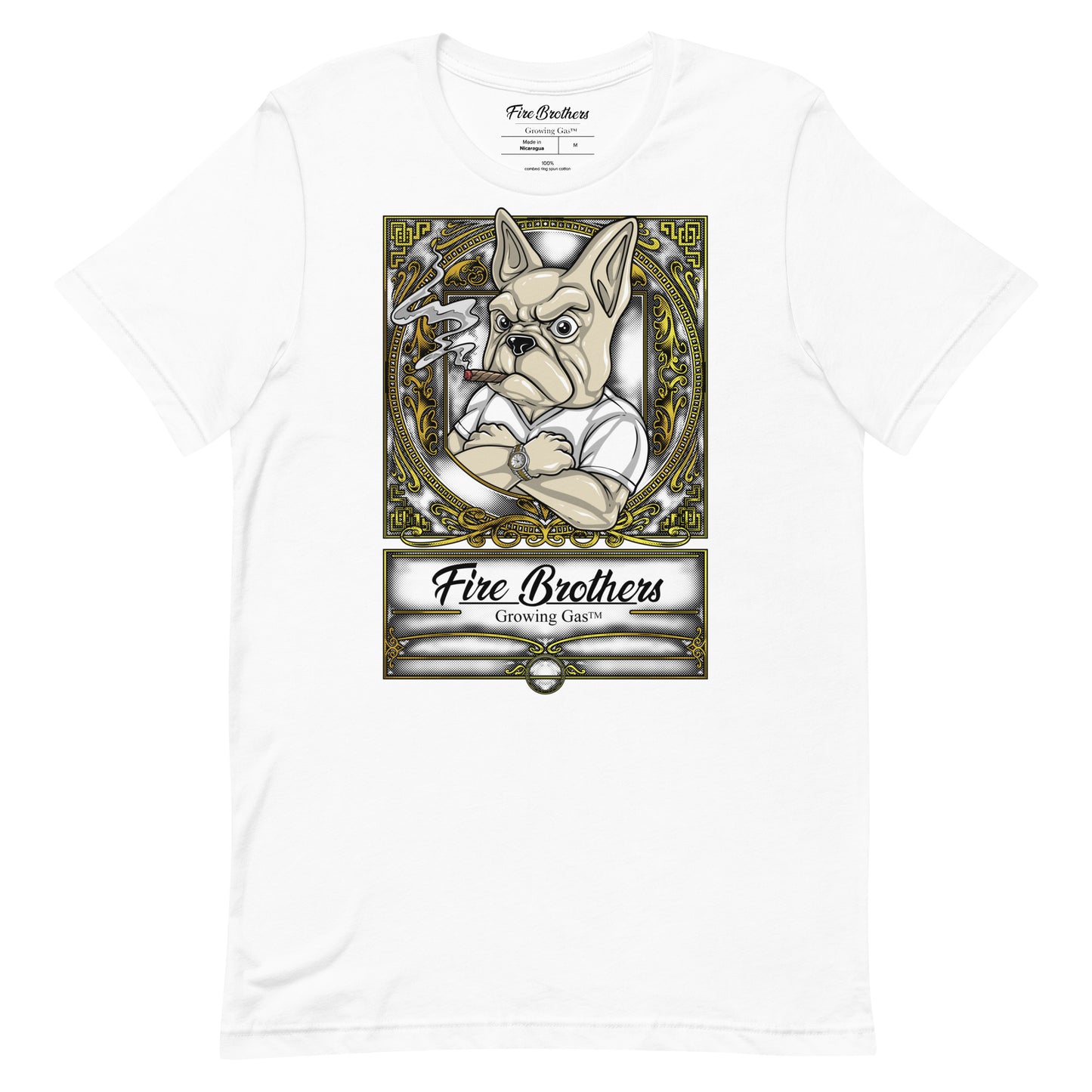 Frenchie Smokin' - White