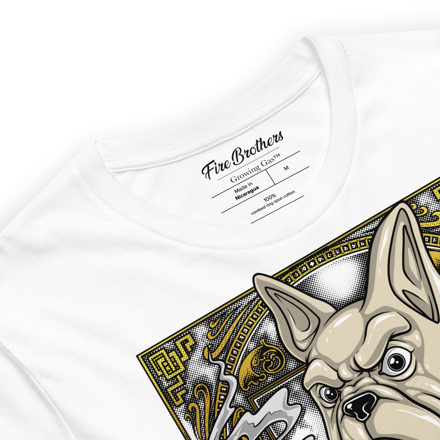 Frenchie Smokin' - White