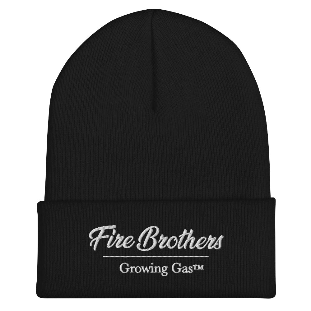 Fire Brothers Cuffed Beanie - Black